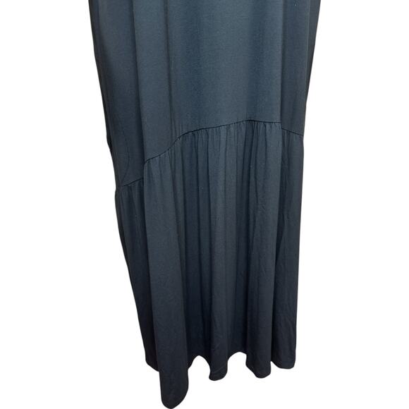 LOGO by Lori Goldstein Regular Rayon 230 Elbow Sleeve Dress Black 4X - Picture 3 of 13